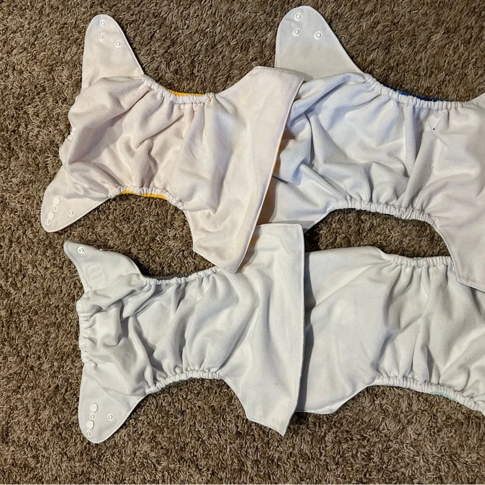 Reusable Cloth Diapers- 4 pack